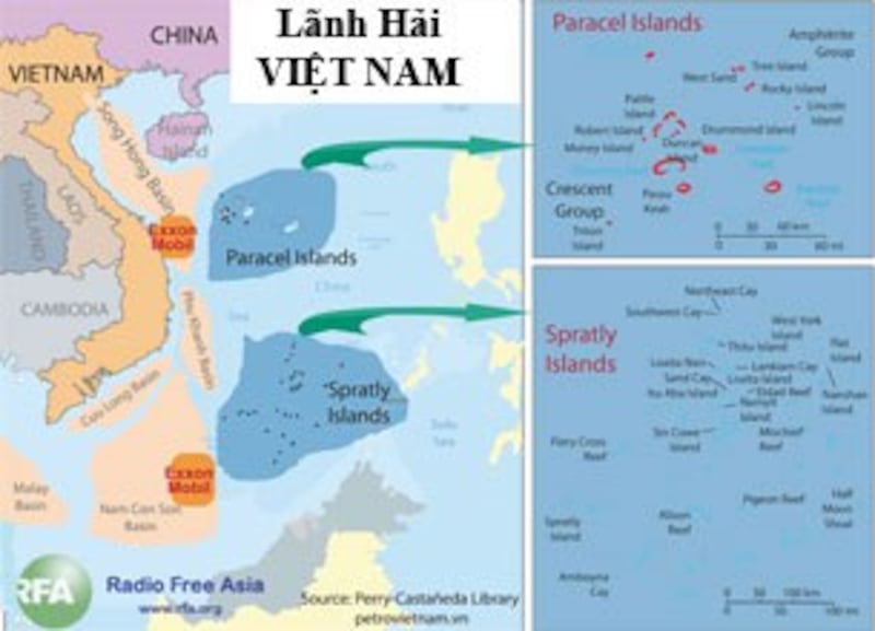 Bản đồ lãnh hải Việt Nam